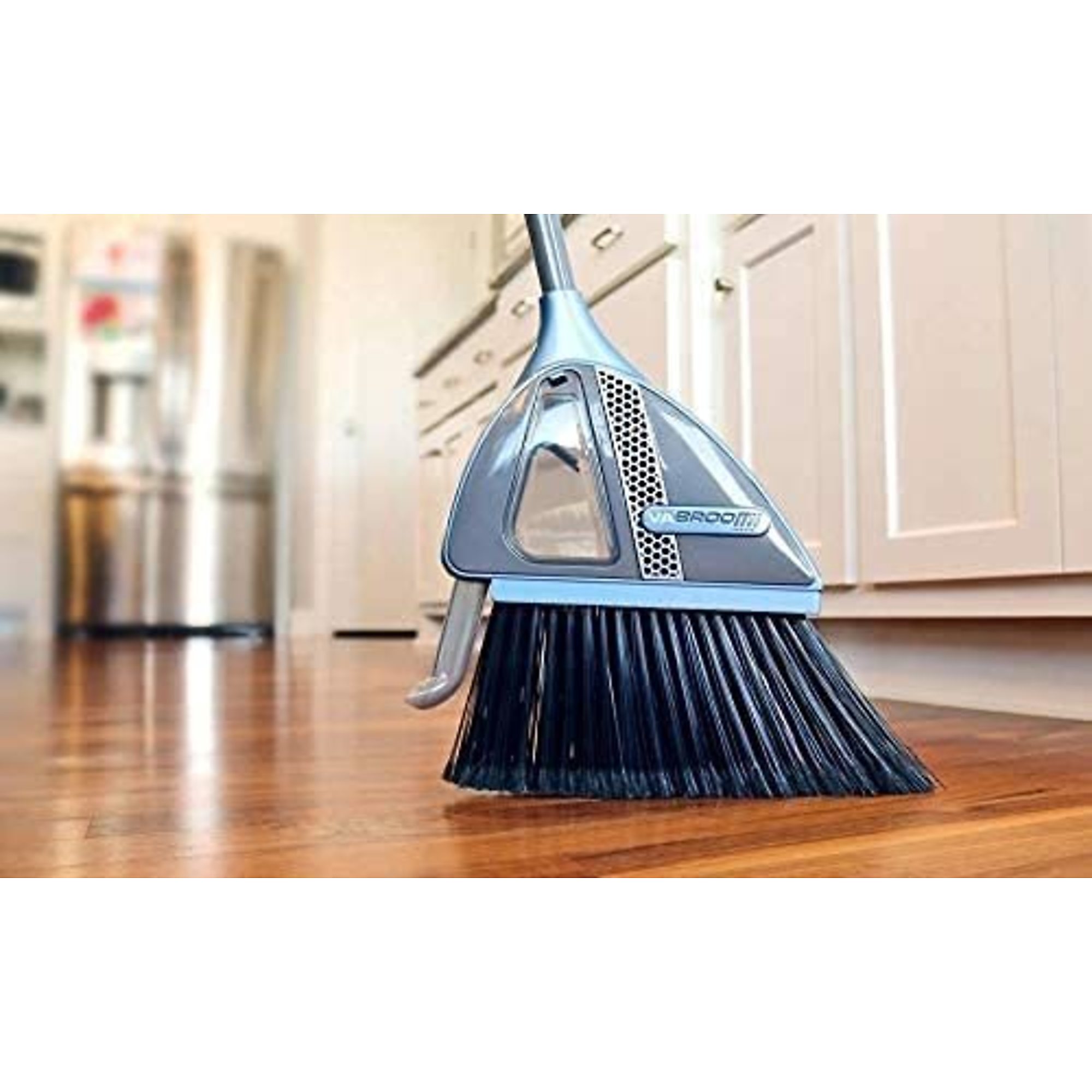 Vabroom Cordless Sweeper w/ Built in Vacuum, Width 12in.